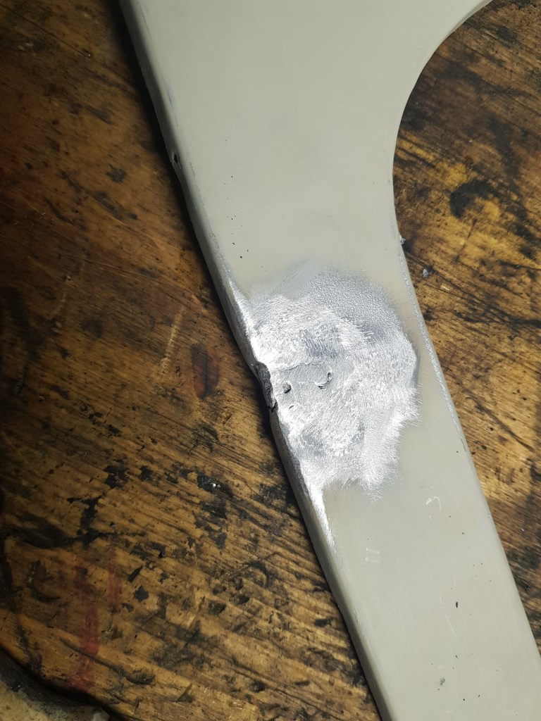 Maybe the repair might work out with  workout with some filler.,,, I will have a go with trying to make new panels - I can always go back to this one