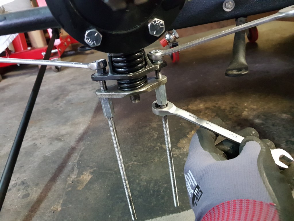 once both rods are in you can use a 