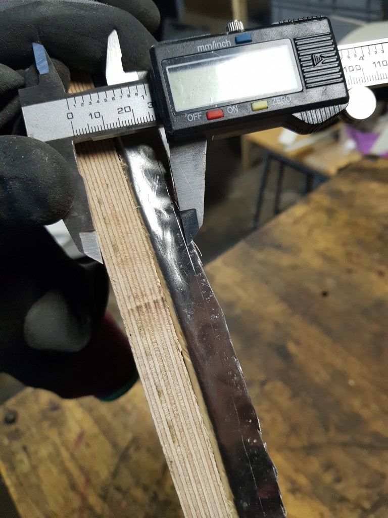 marking where too cut material