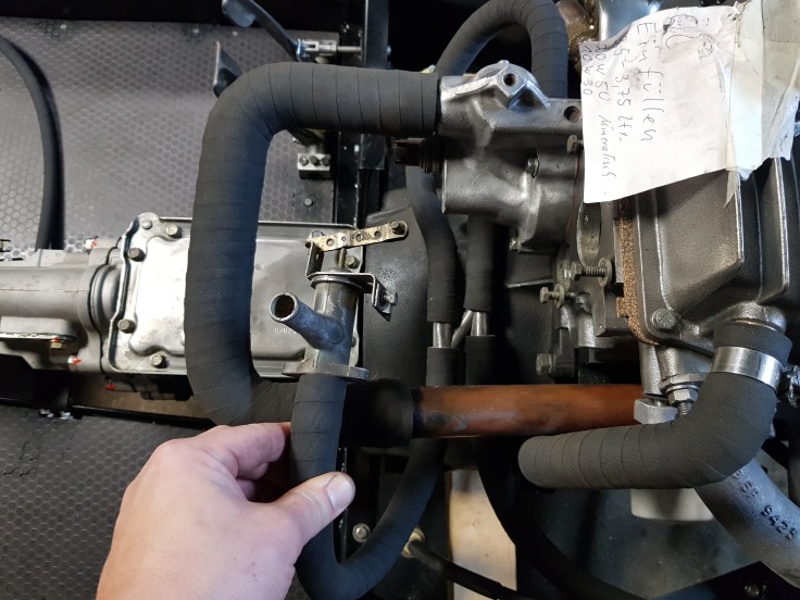 Is the heater value really not connected to a bracket?